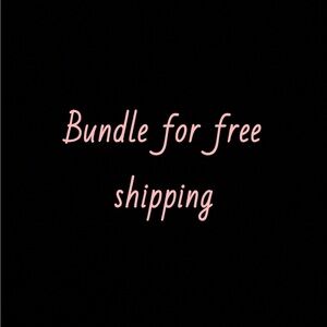 Bundle for free shipping